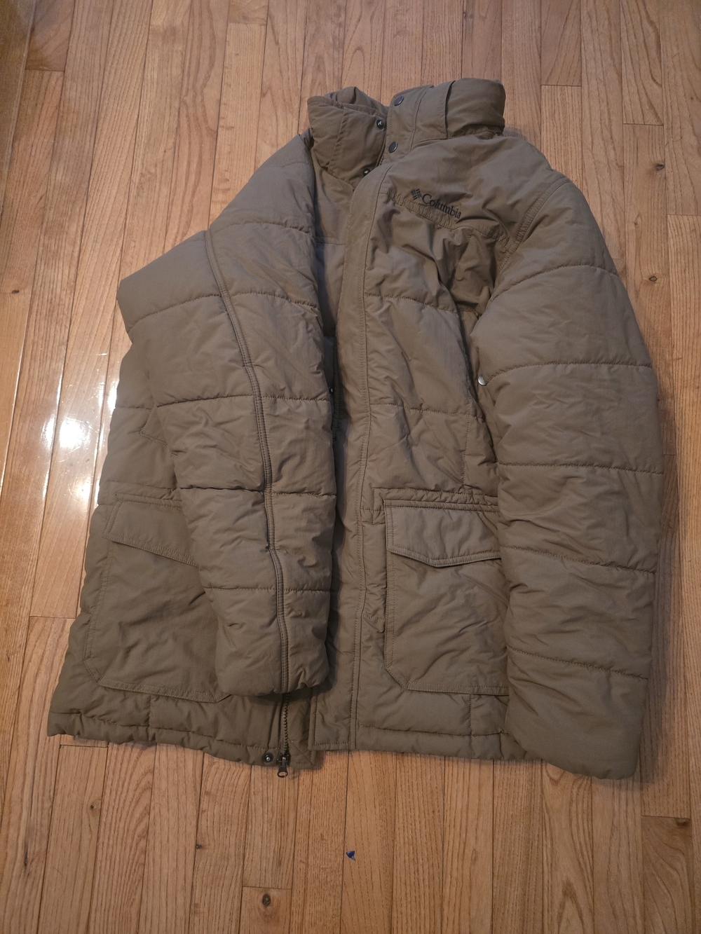 Columbia Women Brown  Quilted Puffer Jacket
